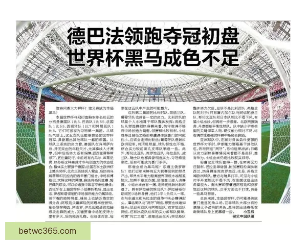 2026世界杯冠军争夺格局与黑马球队走势全面预测分析